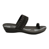 Aerowalk Women Slippers #SPBV - BLACK