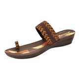 Aerowalk Women Slippers #SPBV - BROWN
