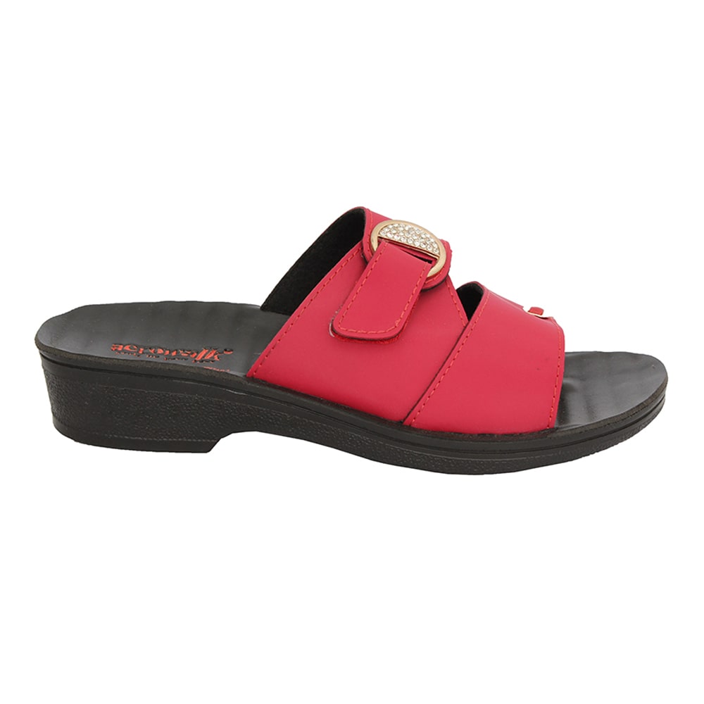 Aerowalk Women Slippers #WN01 - RED