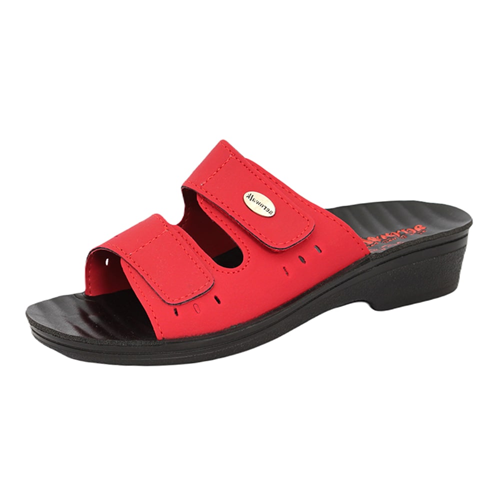 Aerowalk Women Slippers #WN02 - RED