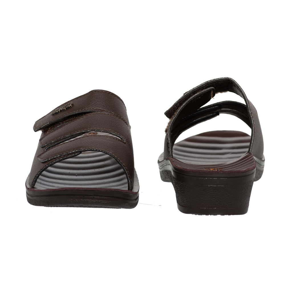 Aerowalk Women Slipper #WN12 - BROWN