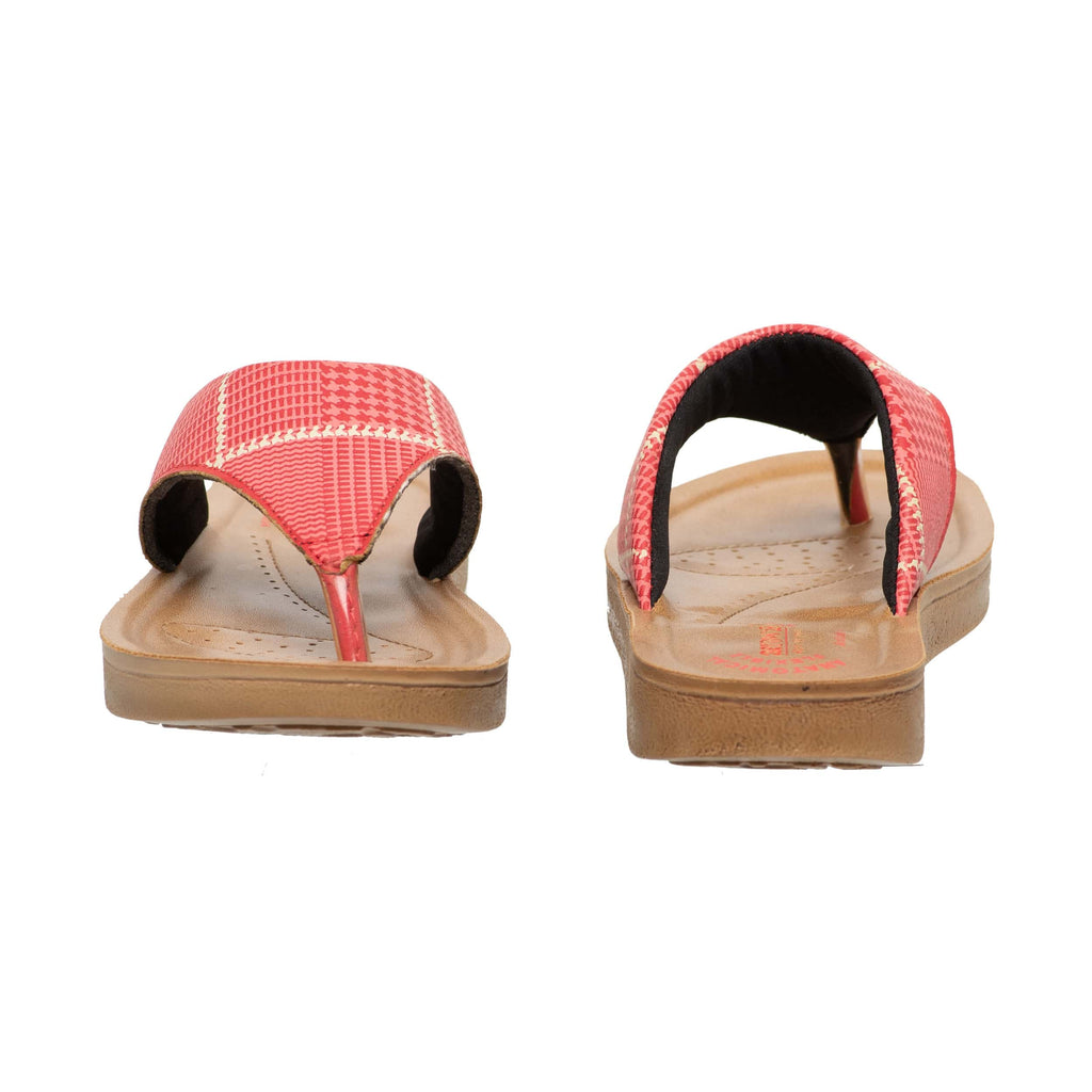 Aerowalk Women Slippers #ZM34 - RED