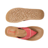 Aerowalk Women Slippers #ZM34 - RED