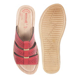 Aerowalk Women Slippers #AT22 - RED