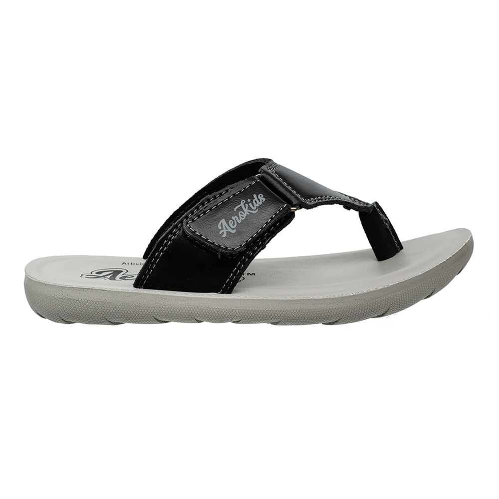Boys black flip flops clearance