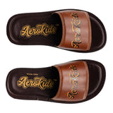 Aerokids Boys Slippers #CS44 - TAN