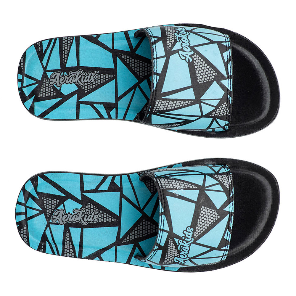 Aerokids Boys Slippers #CS80 - SKY BLUE