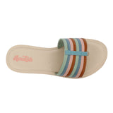 Aerokids Girls Slippers #EM24 - MINT GREEN