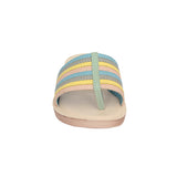 Aerokids Girls Slippers #EM24 - SKY BLUE