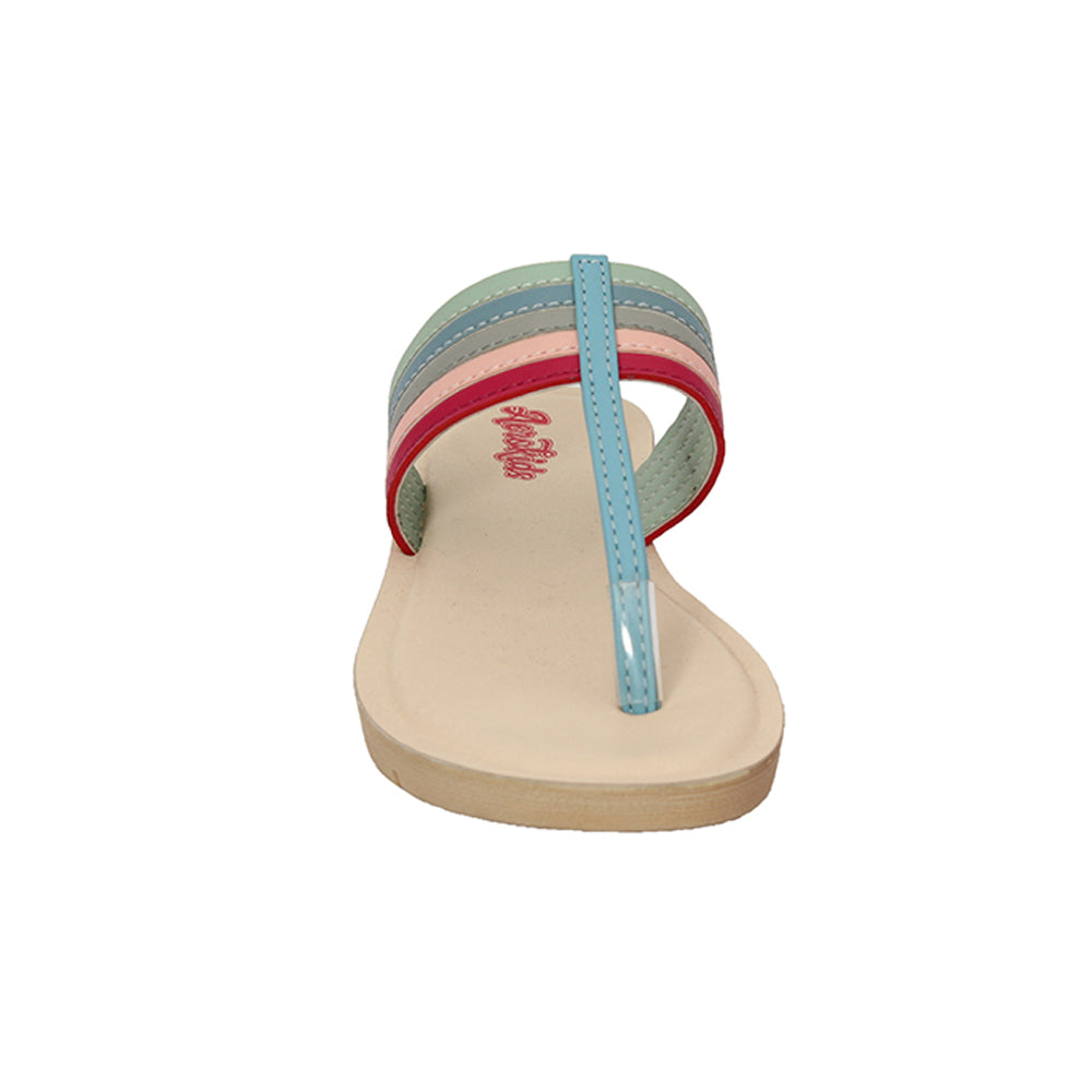 Aerokids Girls Slippers EM25 MINT GREEN