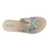 Aerokids Girls Slippers #EM32 - SEA GREEN