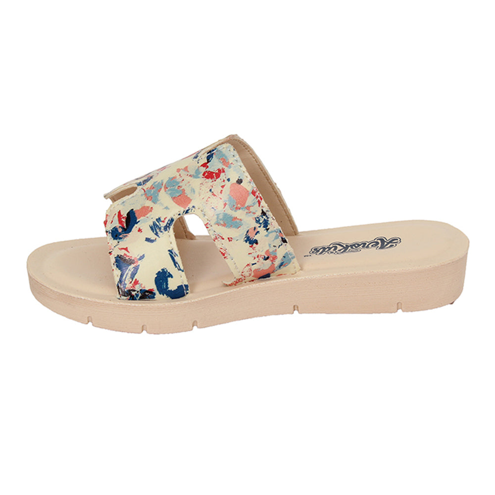 Aerokids Girls Slippers #EM33 - BLUE