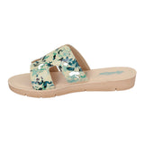 Aerokids Girls Slippers #EM33 - ROYAL GREEN