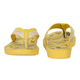 Aerokids Girls Flip Flops #EM52 - LEMON