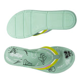 Aerokids Girls Flip Flops #EM52 - MINT GREEN