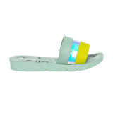 Aerokids Girls Slippers #EM53 - MINT GREEN