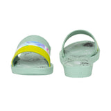 Aerokids Girls Slippers #EM53 - MINT GREEN