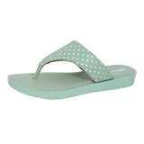 Aerokids Girls Slippers #EM68 - MINT GREEN