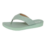 Aerokids Girls Slippers #EM72 - MINT GREEN