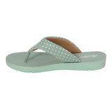 Aerokids Girls Slippers #EM72 - MINT GREEN