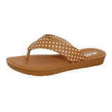 Aerokids Girls Slippers #EM72 - TAN