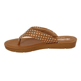 Aerokids Girls Slippers #EM72 - TAN