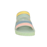 Aerokids Girls Slippers #KG53 - MINT GREEN