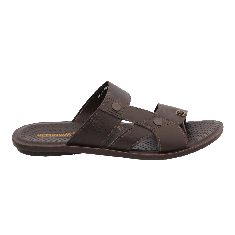 Aerowalk	Men	Slipper #DH41 - BROWN