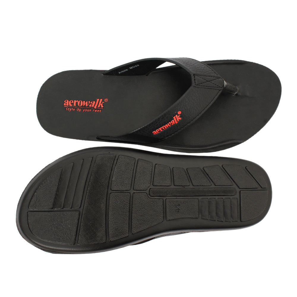 Aerowalk	Men	Slipper #MD69 - BLACK