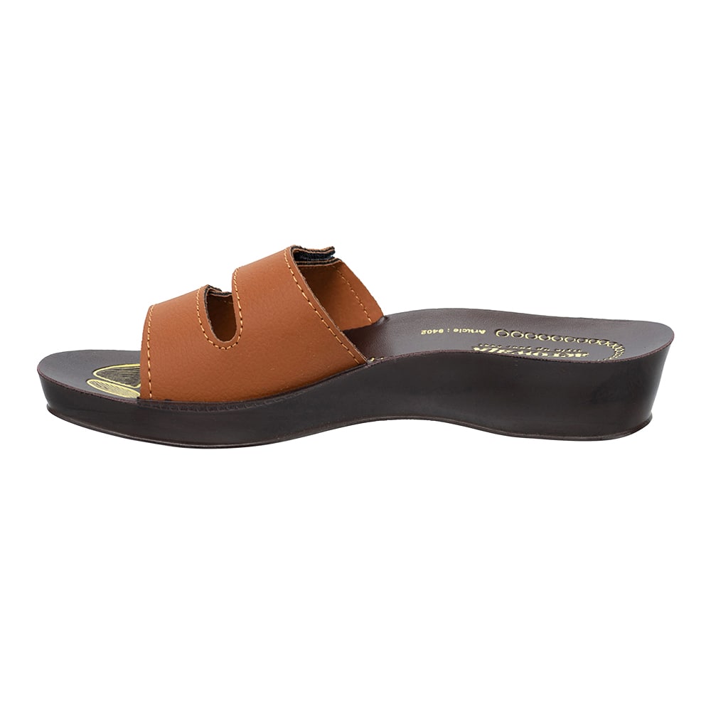 Aerowalk Women Slipper #0402 - TAN