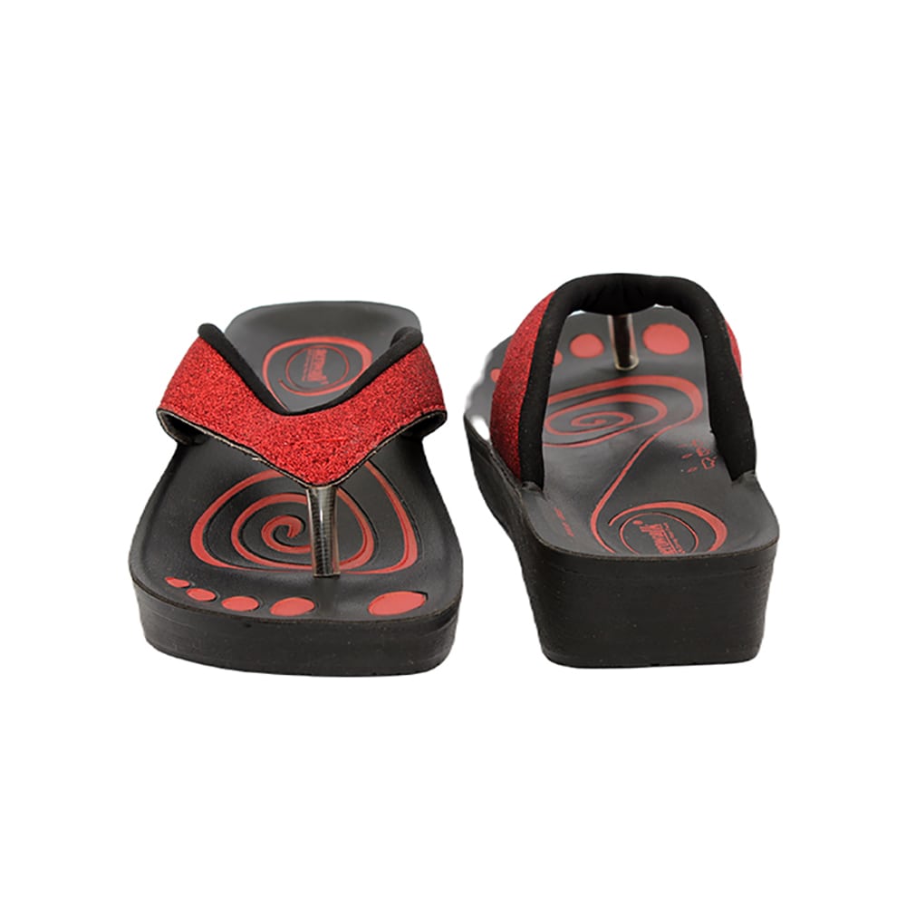 Aerowalk Women Slipper #0803 - RED