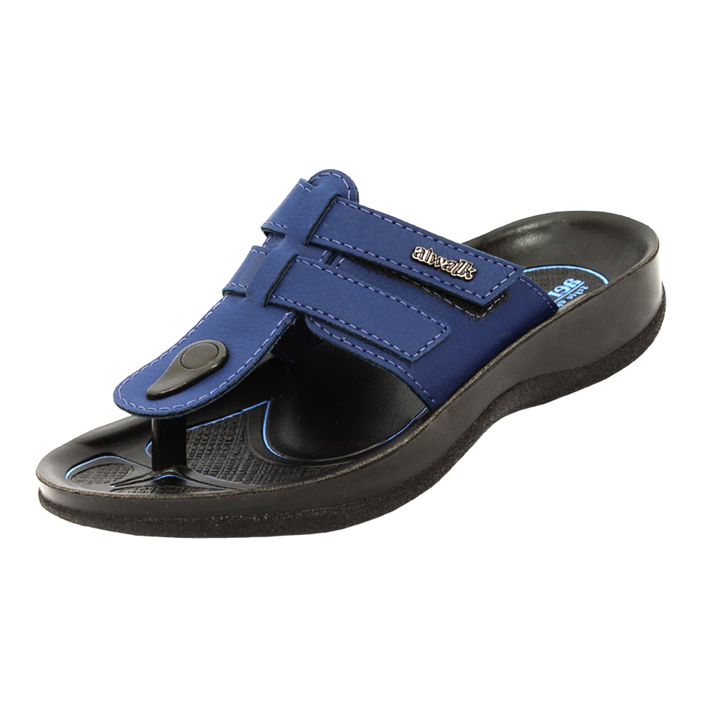 Aerowalk Women Slipper #1312 - BLUE