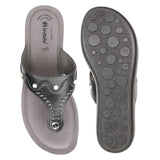 Inblu Women Slipper #BA24 - BLACK