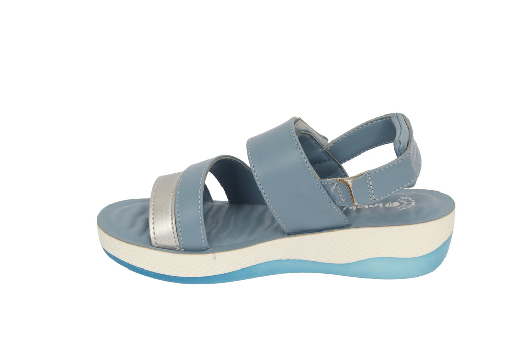 Inblu Women Sandals #CA27 - TEAL BLUE