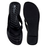 Chips Women Slipper #3013 - BLACK