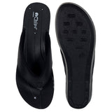 Chips Women Slipper #IF01 - BLACK