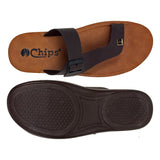 Chips Men Slipper #2252 - BROWN