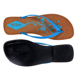 Chips Women Slipper #95A6 - BLUE