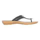 Aerowalk Women Slipper #CO52 - BLACK