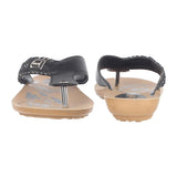 Aerowalk Women Slipper #CO52 - BLACK