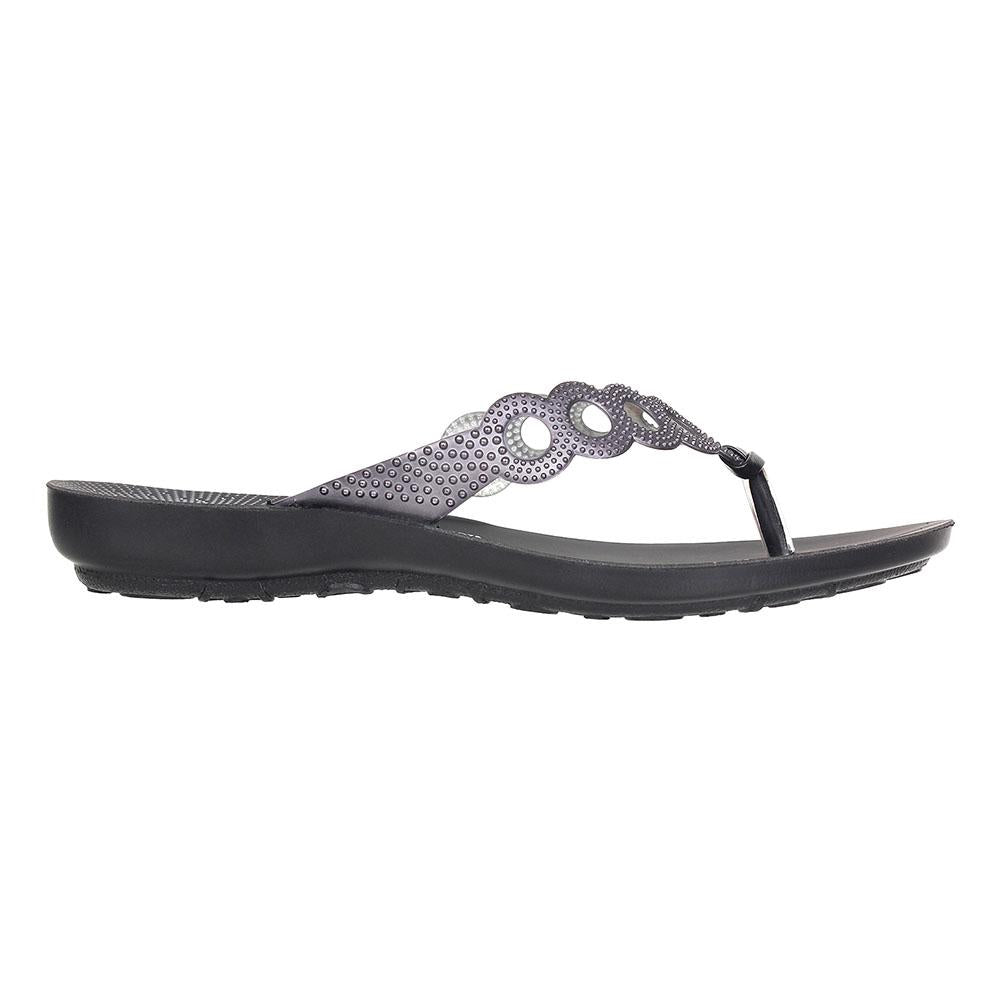 Aerowalk Women Slipper #CO76 - BLACK