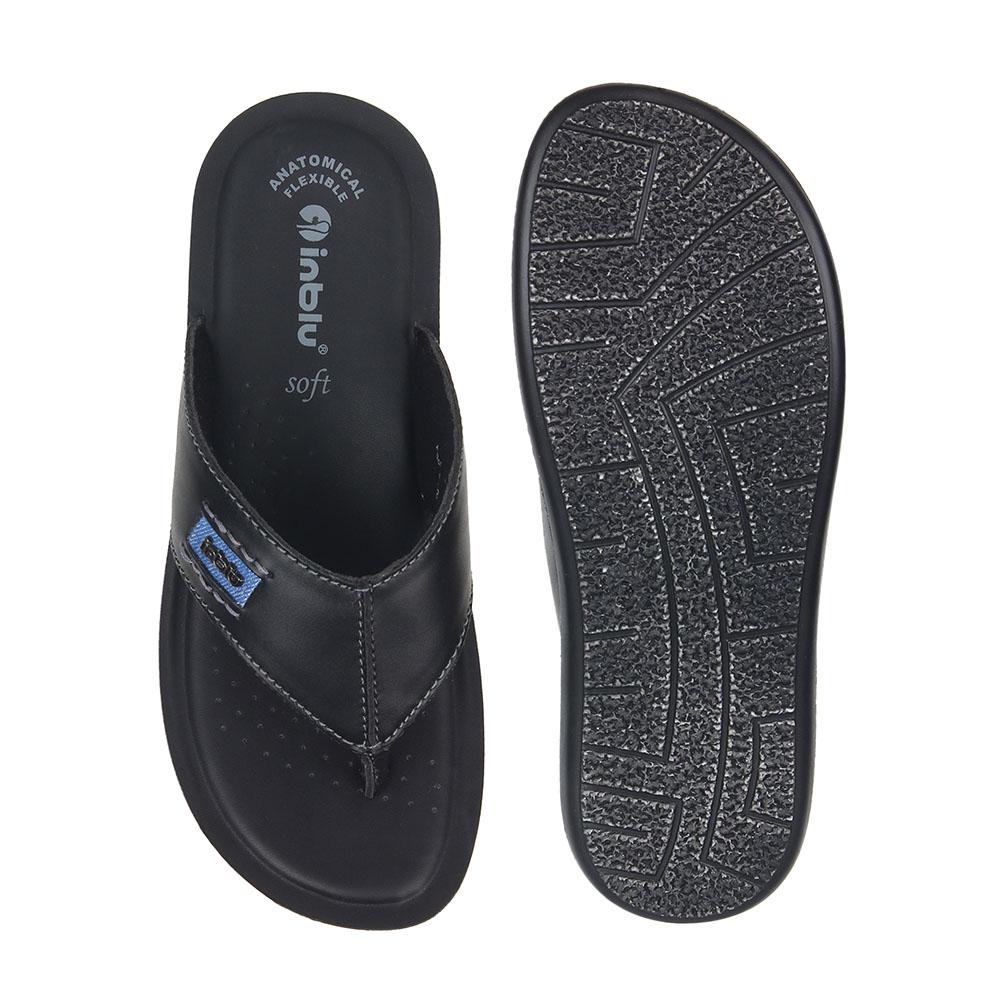 Inblu Men Slipper #DA20 - BLACK