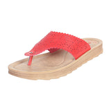 Aerowalk Women Slipper #DI02 - RED