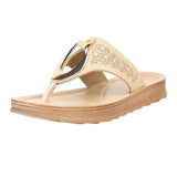 Aerowalk Women Slipper #DI58 - BEIGE