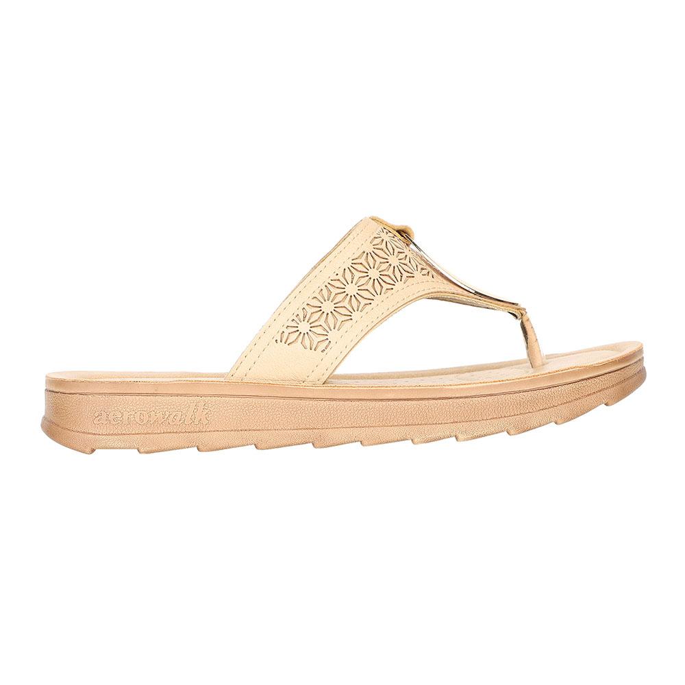 Aerowalk Women Slipper #DI58 - BEIGE