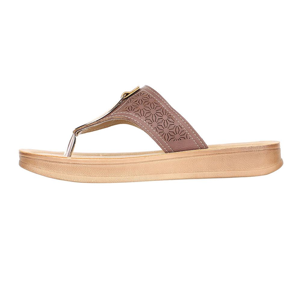 Aerowalk Women Slipper #DI58 - BROWN