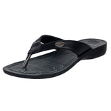 Aerowalk Women Slipper #GE15 - BLACK