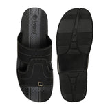 Inblu Men Slipper #4126 - BLACK