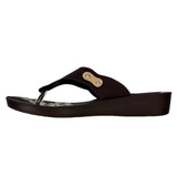Inblu Women Slipper #91J3 - BLACK & BEIGE