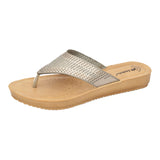 Inblu Women Slipper #BM94 - GUN METAL